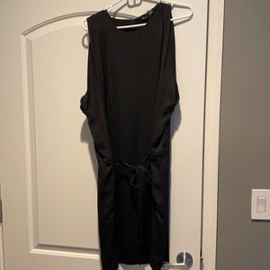 Vince black mini dress